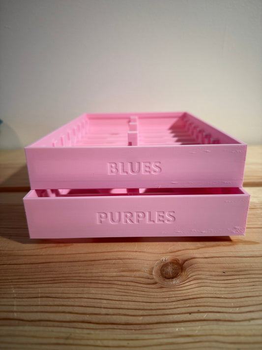 Blues & Purples Polish Trays (026)